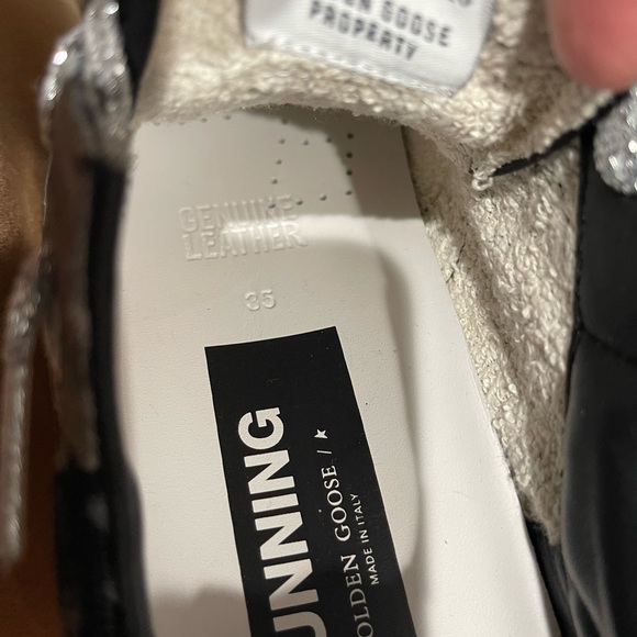 GOLDEN GOOSE SIZE 35 - WORN 1X - LIKE NEW - RUNNING - Picture 9 of 11